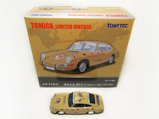 Tomica Limited Vintage LV-110b 1967 Porsche 911 World Tour Vers.