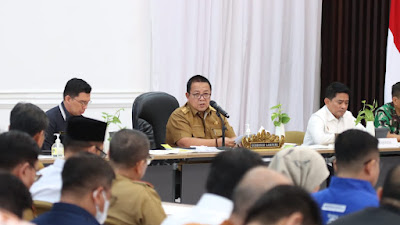 Menjelang Idul Fitri 1444 H, Gubernur Lampung Gelar Rapat Koordinasi