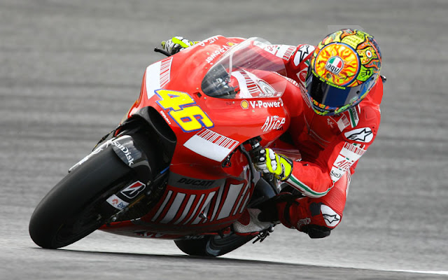 Valentino Rossi and Ducati