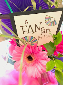 A FANfare for mom.  Party ideas for mom using fans.