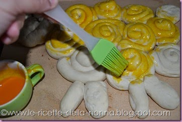 Agnellino di Pasqua di pasta di pane (9)