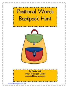 http://www.teacherspayteachers.com/Product/Positional-Words-Back-Pack-Hunt-FREE-139451