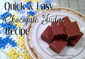 Quick and Easy Chocolate Fudge Recipe