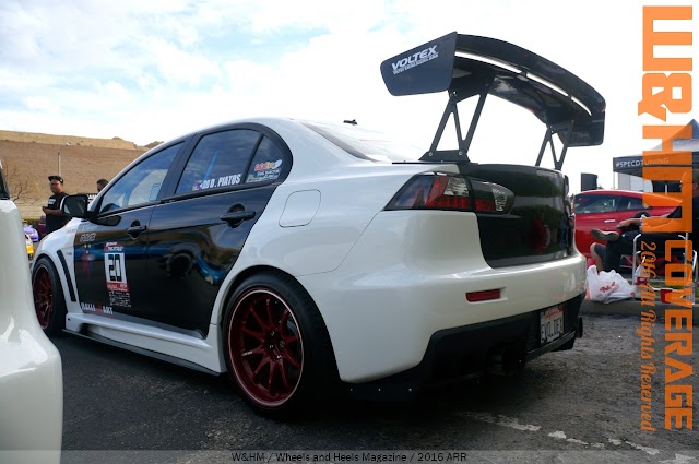 Spoiler Alert!  Dexter's Clean Mods 2014 Mitsubishi EVO X in Spring Show Off 2 2016