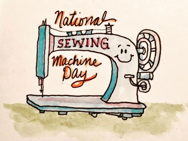 Happy National Sewing Machine Day!