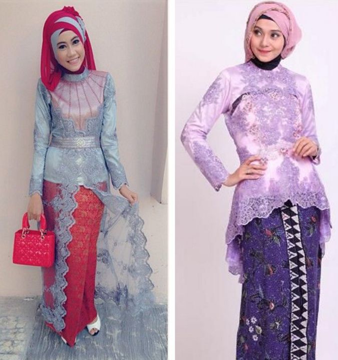  Model  Kebaya Muslim Seperti Apa Yang Sesuai Dengan  Bentuk 