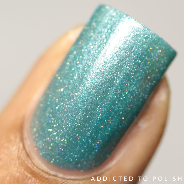Leesha's Lacquer Once in a Blue Moon