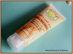 Inatur Herbals Hand & Nail Cream Review on Natural Beauty And Makeup blog 