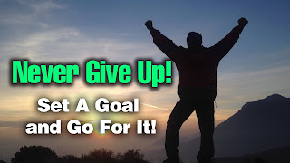 Kata Motivasi Bahasa Inggris Never Give Up Set a Goal Go For It 