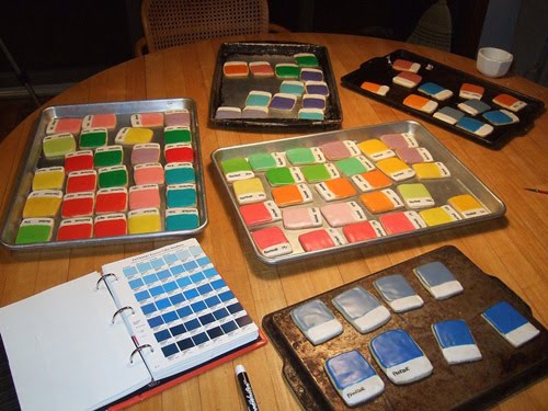 pantone cookies