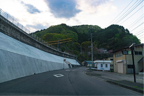 japan sea wall