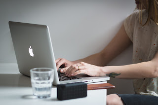 Apple office laptop