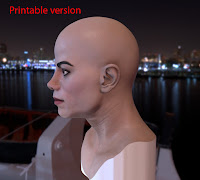 printable 3d model Michael Jackson head