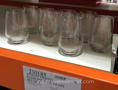 Drink Wine in style with the Schott Zwiesel Stemless Wine Glass