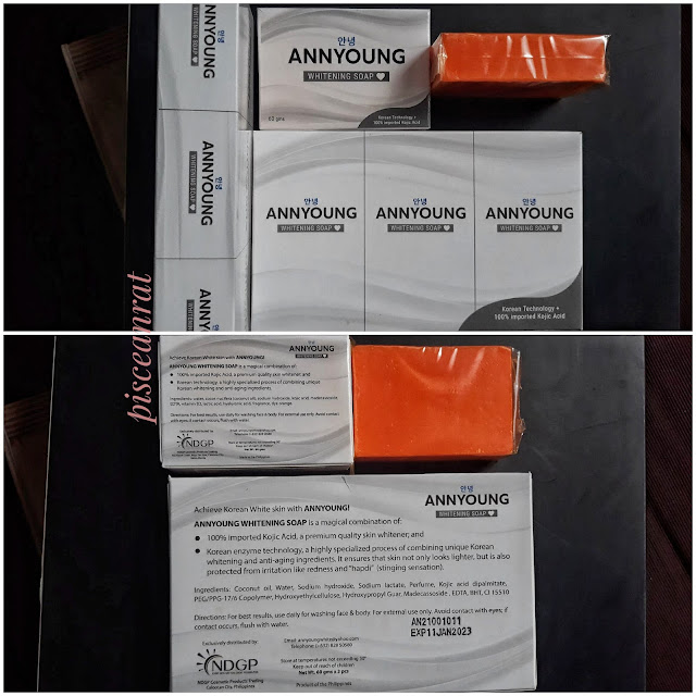 Annyoung whitening soap review