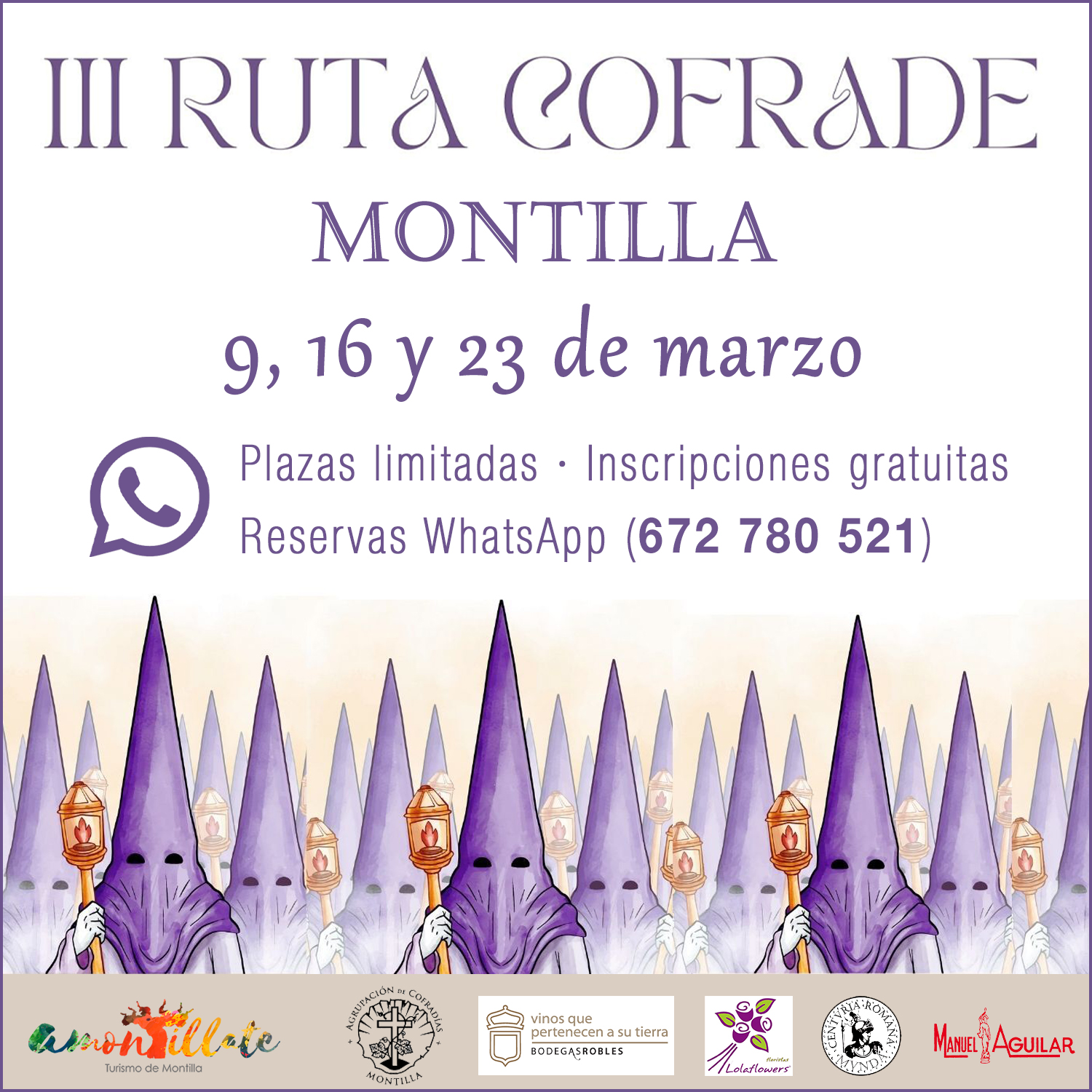 AYUNTAMIENTO DE MONTILLA - III RUTA COFRADE