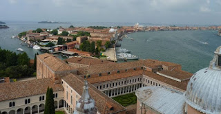 Las mejores panorámicas de Venecia son desde  la Iglesia de San Giorgio Maggiore.