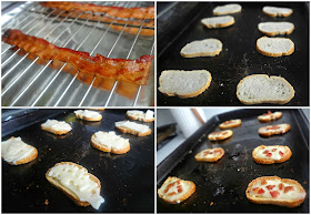 Swiss Bacon Crostini with Truffle Oil for #SwissWeek