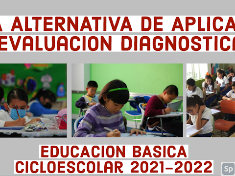 GUIA ALTERNATIVA  DE APLICACION EVALUACIÓN DIAGNOSTICA PARA LOS ALUMNOS EDUCACION BASICA.