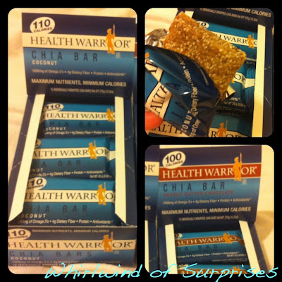 low calorie Halloween treats, Chia bar