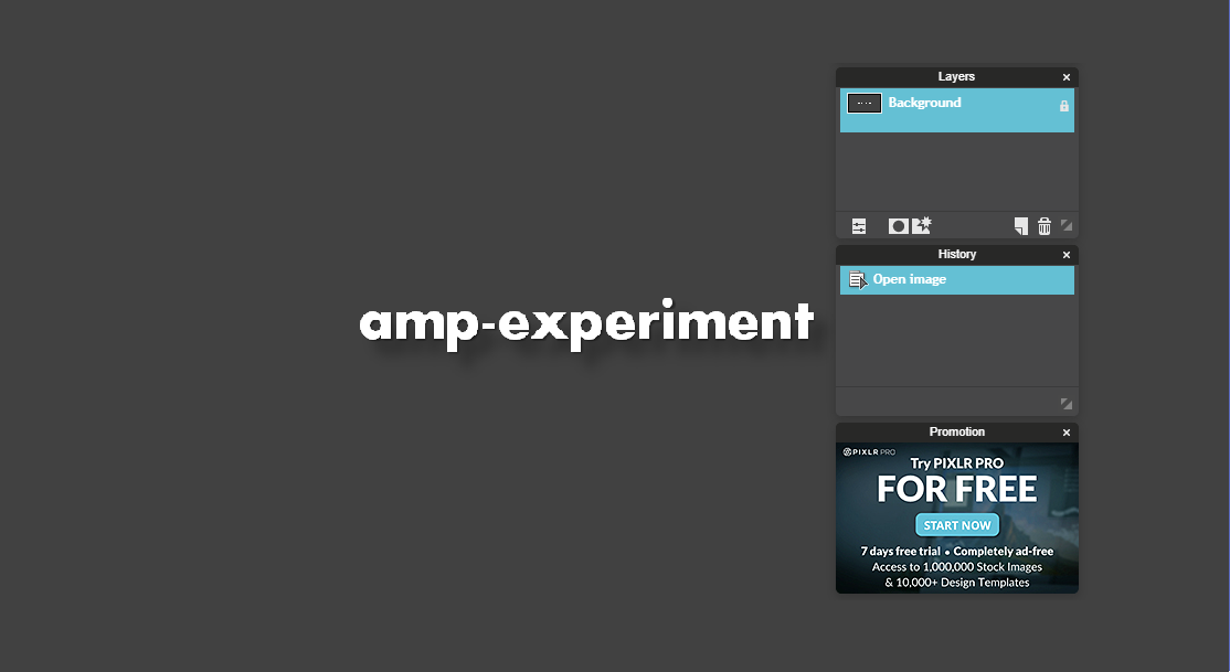 Petunjuk dan cara menambahkan amp-experiment