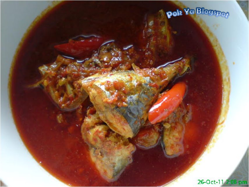 Selera Serata Ceruk :: Pok Ya ::: Asam Pedas Ikan Tongkol 