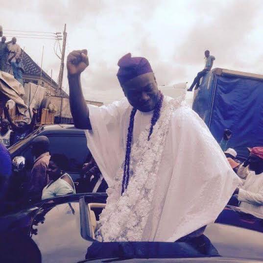 New ooni of ife Prince Adeyeye Enitan Ogunwusi i arrives in Ife