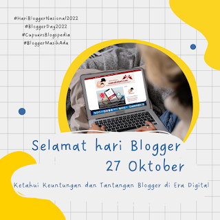 27 oktober hari blogger nasional