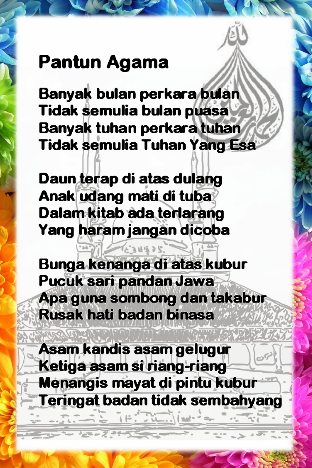 Pantun Jenaka Anak Sekolah - Bing