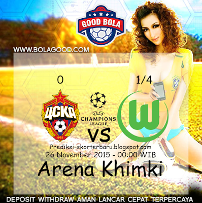 "Agen Bola - Prediksi Skor CSKA Moscow vs Wolfsburg Posted By : Prediksi-skorterbaru.blogspot.com"