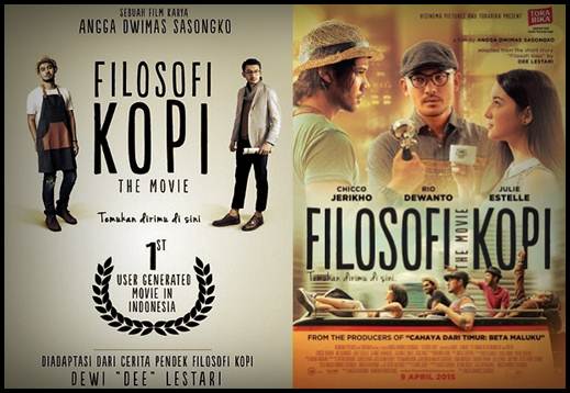 Sinopsis Film "Filosofi Kopi" (2015)  PELAJARAN BAHASA 