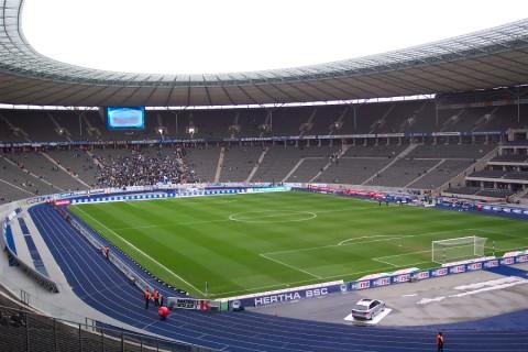 Live Football: Stadion Hertha BSC Berlin - Olympiastadion