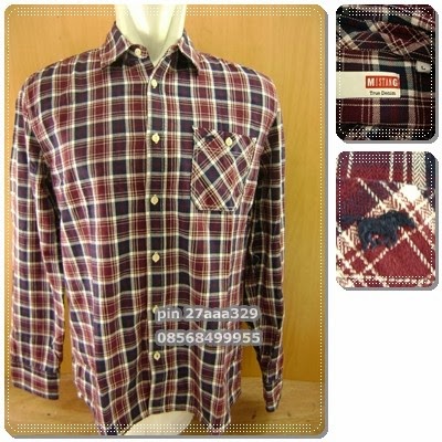 http://serbaoriginal.blogspot.com/2014/09/kemeja-flannel-mustang-marun.html