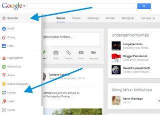 Cara Memasang Laman Google Plus di Blog 1