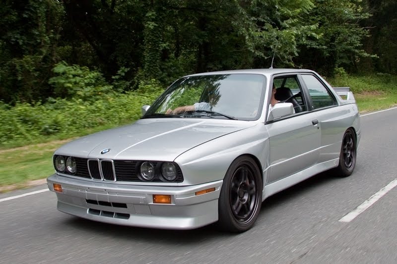 Quite an unusual combination this an E30 BMW M3 with an M5 V10