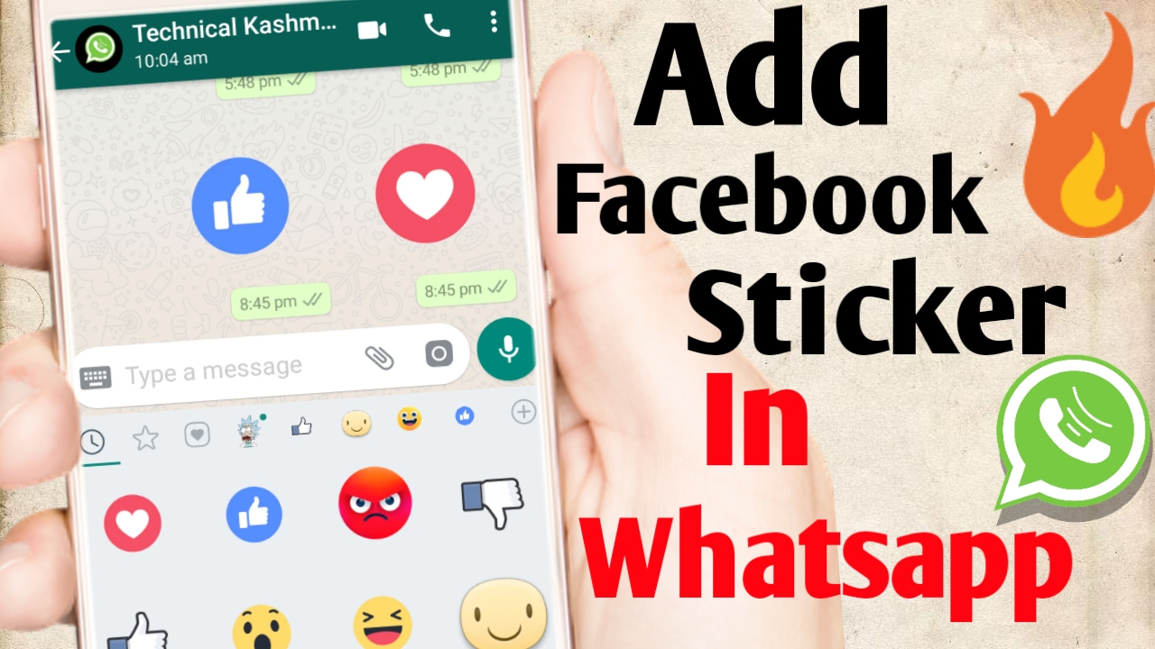 How To Use Facebook Stickers In Whatsapp Best Android Apps