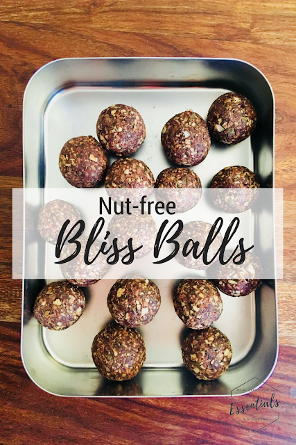 nut free bliss balls - school friendly - www.mywholefoodfamily.com