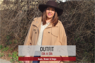 Outfit: Jeans, Brown & Beige