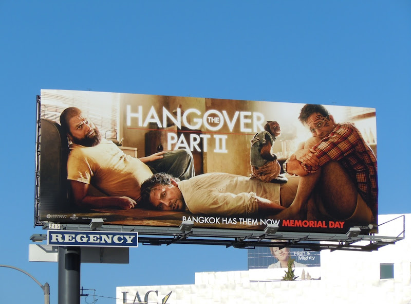 The Hangover 2 movie billboard
