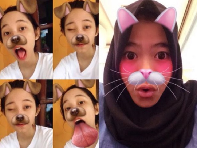 NGERI !!! Menurut Islam, Inilah Hukumnya Memakai Aplikasi "Si Muka Anjing yang Kekinian", Bantu Share ya