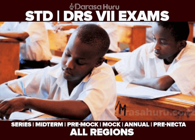 Mock  & Pre - National Exams Standard Seven (Mitihani ya Darasa La Saba) 2024 - All Regions - All Subjects