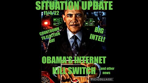 Situation Update: Obama's Internet Kill Switch! Pelosi Arrest! Cyberwarfare! Vaccines Are Bioweapons Made In Dumbs To Infiltrate Humanity! 