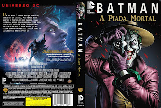 BATMAN - A PIADA MORTAL (2016) - CAPA DVD