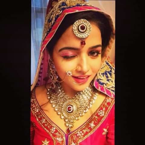 Beautiful Punjabi Girl Selfy Bride