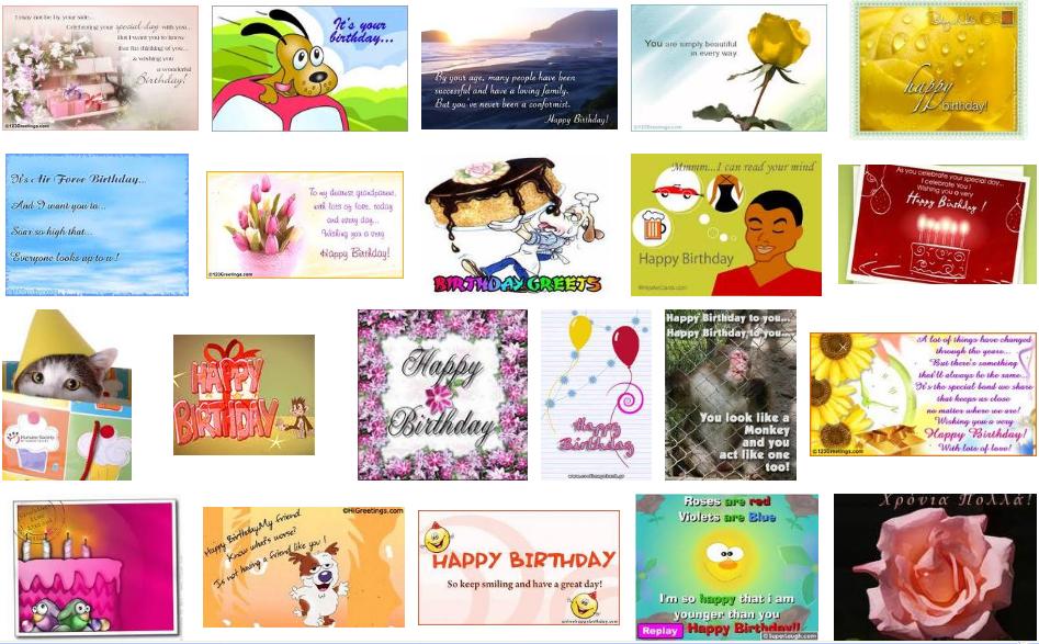 Birthday E-Cards Free Way of Sending Your Birthday 