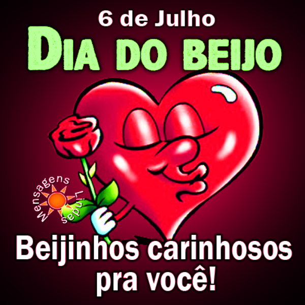 Dia do Beijo é 6 de Julho