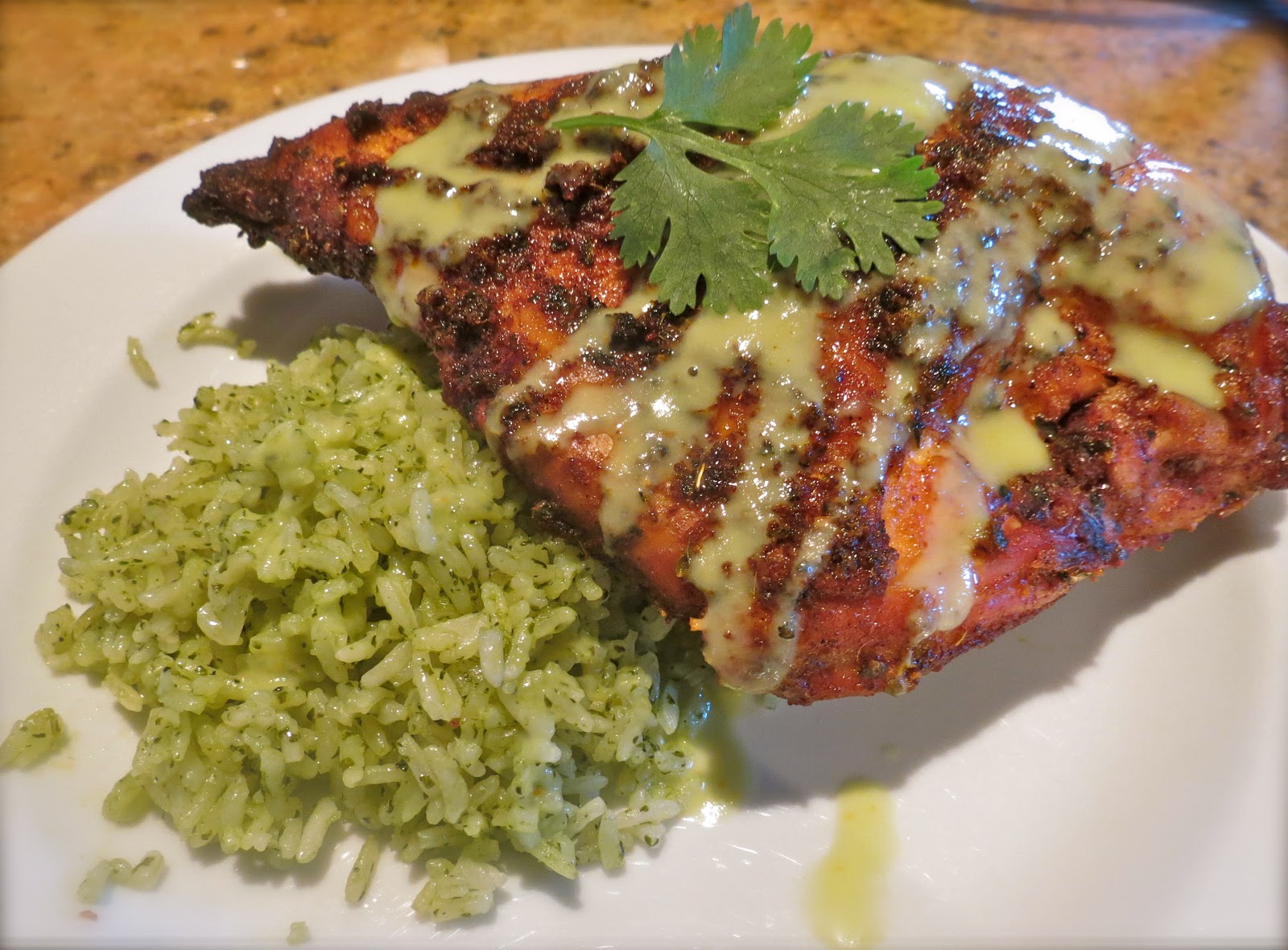 The Bee Cave Kitchen   Achiote Grilled Chicken with Poblano