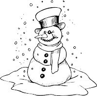 Snowman Coloring Pages