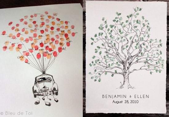 These two ideas are really cute I 39ve seen a few examples of the wedding