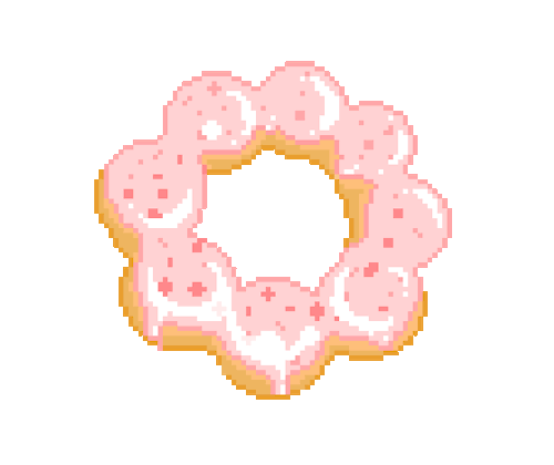 donut pixel art